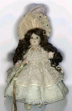 Francine Cee Antique 1995 Bru Jne 24 In All Porcelain Victorian Doll Vintage