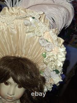 Francine Cee Antique 1995 Bru Jne 24 In All Porcelain Victorian Doll Vintage