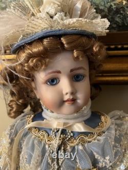 Franklin Mint Antique Replica Doll The Walkure Victorian Honeymoon 22 in