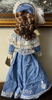 Franklin Mint Antique Replica Doll The Walkure Victorian Honeymoon 22 in