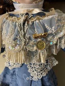 Franklin Mint Antique Replica Doll The Walkure Victorian Honeymoon 22 in