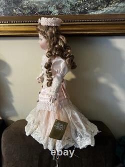 Franklin Mint BeBe Thuillier Antique Reproduction 22 Porcelain Doll NIB