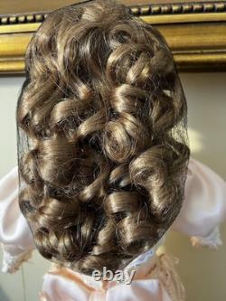 Franklin Mint BeBe Thuillier Antique Reproduction 22 Porcelain Doll NIB