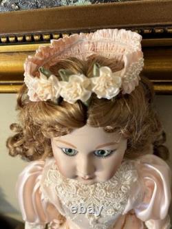Franklin Mint BeBe Thuillier Antique Reproduction 22 Porcelain Doll NIB