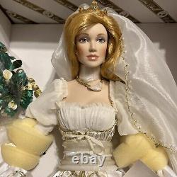Franklin Mint Coleen Irish Bride Porcelain Doll Rare NEW