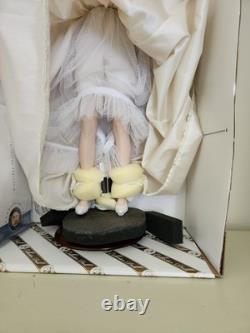Franklin Mint Collector Princess Diana Porcelain Doll Wedding Dress Bouquet NIB