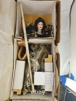 Franklin Mint Doll Queen of the Masquerade 22 Vintage Porcelain Bisque Heirloom