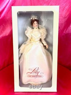 Franklin Mint Lily The Gibson Girl Bride Vinyl Portrait Doll Wedding LE 1500 NEW