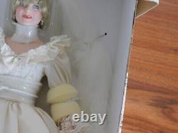 Franklin Mint Princess Diana Doll Portrait Of A Bridal Princess Wedding Doll COA