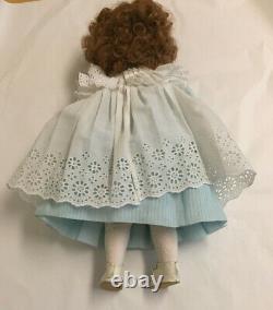 French 17 Porcelain Doll Repro BRU JNE 9 PW blue eyes Compo Body