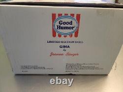 GINA Jeanne Singer Popsicle 1998 GOOD HUMOR BREYERS 20 DOLL COA NEW EUC