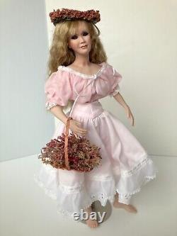 Gabrielle by Patricia Rose Porcelain Artist Doll NIB Vintage 1991 Number 89/250