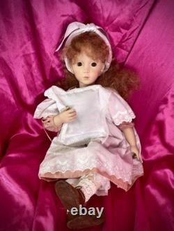 Gaby Rademann Artist Doll German Bisque Linda Human Hair Glass Eyes LE 50 Signed