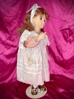 Gaby Rademann Artist Doll German Bisque Linda Human Hair Glass Eyes LE 50 Signed