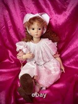 Gaby Rademann Artist Doll German Bisque Linda Human Hair Glass Eyes LE 50 Signed