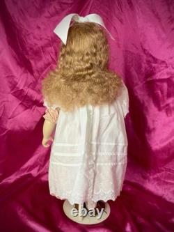 Gaby Rademann Artist Doll German Bisque Linda Human Hair Glass Eyes LE 50 Signed