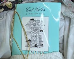 Goebel Bountiful Harvest Doll orange cat holiday musical porcelain vintage #254