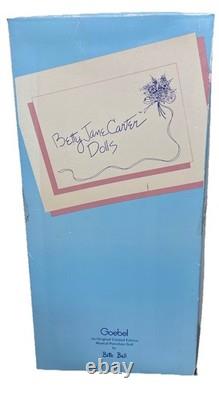 Goebel Bountiful Harvest Doll orange cat holiday musical porcelain vintage #254