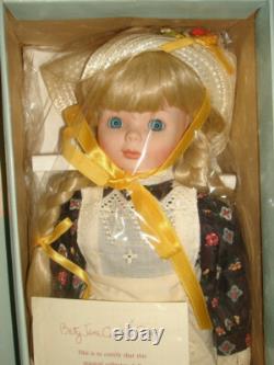 Goebel Vtg. 406/1000 Ltd Ed. 1989 Betty Jane Carter/Bette Ball 17 Porcelain Doll