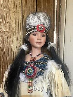 Golden Keepsakes Heirloom Dolls Indian Girl Number 11 of 2500