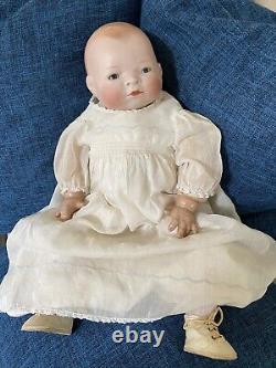 Grace S Putnam Porcelain Bye Lo Baby Doll 19 Cloth and Composition Body