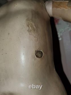 Grand Size Antique 27 German Bisque Revalo Doll by Gebruder Ohlhaver