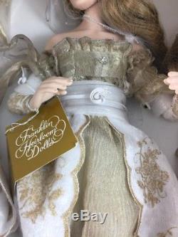 Guinevere Franklin Mint Heirloom Dolls Porcelain Camelot Collection Vintage RARE