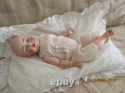 HILDA BABY DOLL, J. D. K. KESTNER. Mold 245, 13 in. Tall, ORIGINAL HILDA