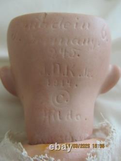 HILDA BABY DOLL, J. D. K. KESTNER. Mold 245, 13 in. Tall, ORIGINAL HILDA