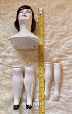 HUGE Lot Vintage Porcelain Doll Making Kits, Little Women And Milano's NY