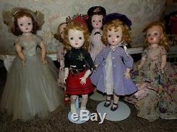 HUGE doll collection Antique Vintage Modern bisque composition Cissy barbie Toni