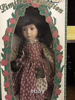 Handcrafted antique vintage genuine porcelain doll set