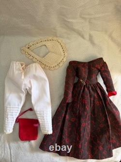 High Brow c. 1860s China Doll Original Body Antique Clothing