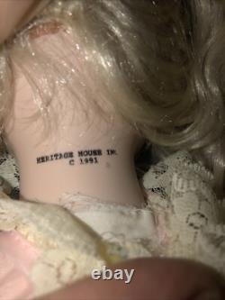 Huge Lot HERITAGE HOUSE VINTAGE PORCELAIN DOLL Withstand LIMITED EDITION 6 Pieces