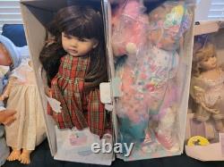 Huge lot of Vintage, Porcelain, Modern Dolls / Collectables, Baby Carriage
