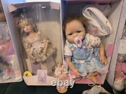 Huge lot of Vintage, Porcelain, Modern Dolls / Collectables, Baby Carriage