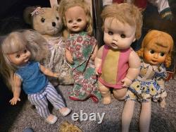 Huge lot of Vintage, Porcelain, Modern Dolls / Collectables, Baby Carriage