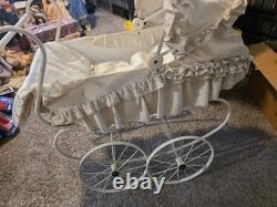 Huge lot of Vintage, Porcelain, Modern Dolls / Collectables, Baby Carriage
