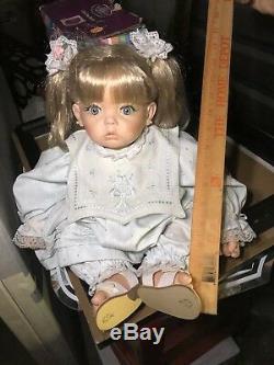 Hunted Vintage Geli Porcelain Creepy Doll Made In Mexico