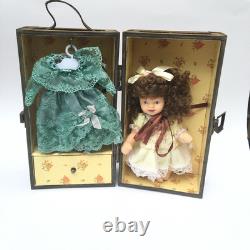 In Original Box Vintage Porcelain Doll Set Accessories Girls Toys Collectible