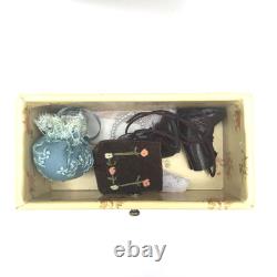 In Original Box Vintage Porcelain Doll Set Accessories Girls Toys Collectible
