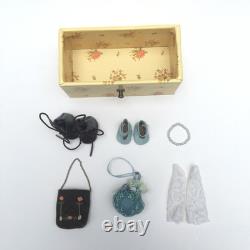 In Original Box Vintage Porcelain Doll Set Accessories Girls Toys Collectible