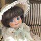 Jdk 221 Googly Eyes 12 Porcelain Doll Reproduction Unsigned By Artist Vintage