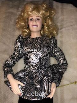 Joan Rivers Designer Row Doll Porcelain Glass Eyes Vintage Collectible RARE