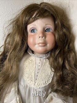 Judith Turner 27 Porcelain Doll #295 1988 Signed By Artist Vintage Doll Rare