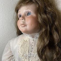 Judith Turner 27 Porcelain Doll #295 1988 Signed By Artist Vintage Doll Rare