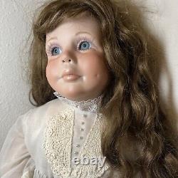 Judith Turner 27 Porcelain Doll #295 1988 Signed By Artist Vintage Doll Rare