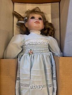 Judith Turner Porcelain Doll IN Original box Vintage Doll Rare Free Shipping