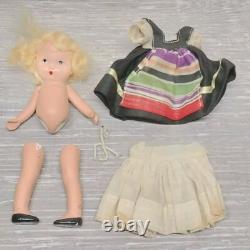 Judy Ann Doll USA Porcelain Antique 1930s with Clothing Original Vintage