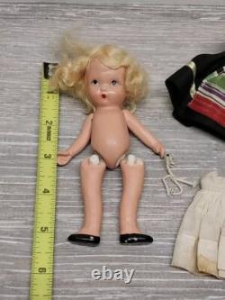 Judy Ann Doll USA Porcelain Antique 1930s with Clothing Original Vintage